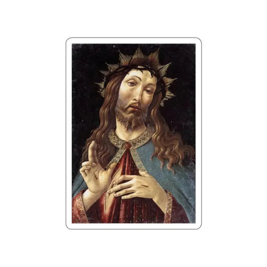 BOTTICELLI, Sandro - Christ Crowned with Thorns (Artwork) STICKER Vinyl Die-Cut Decal White Die-Cut 2 Inch - The Sticker Space