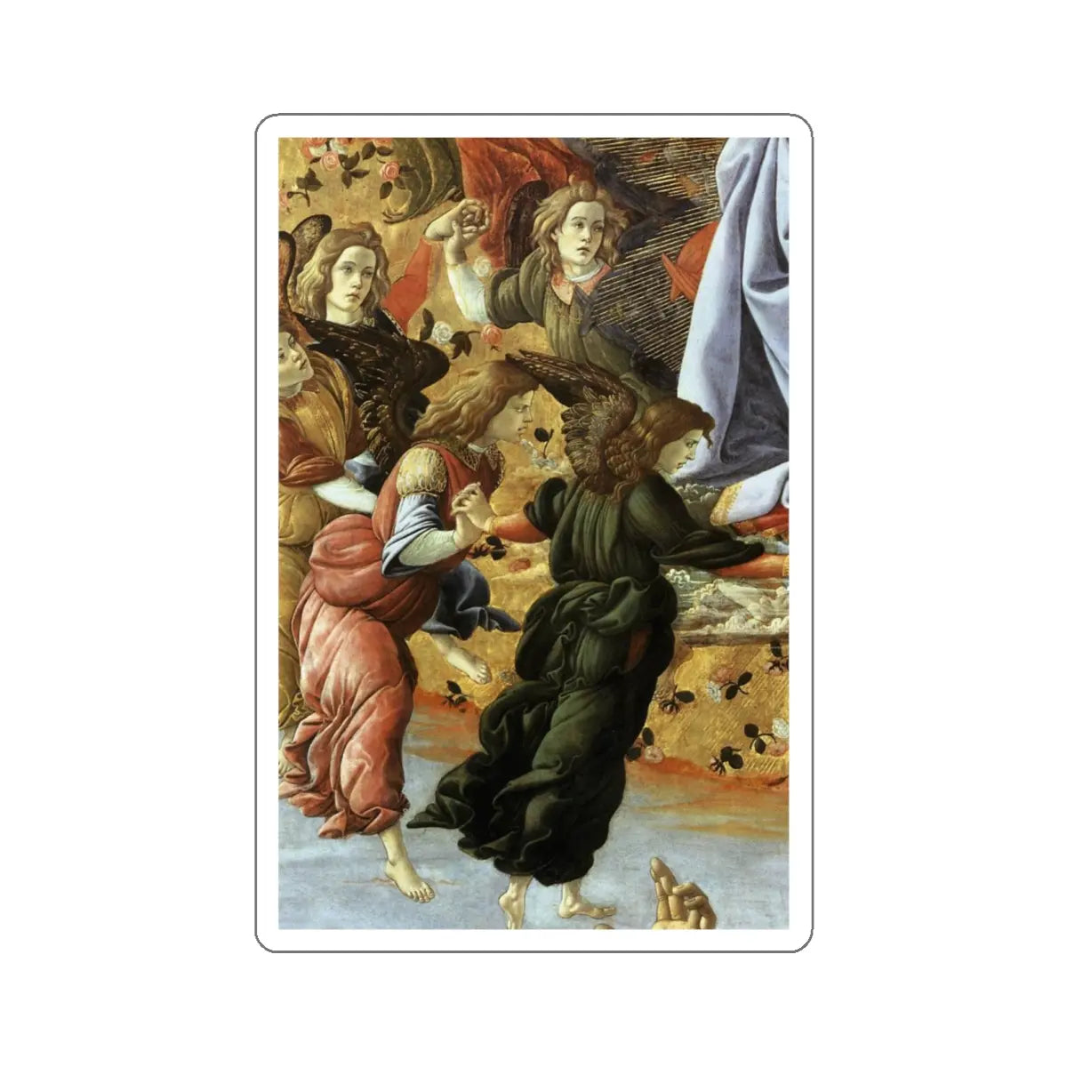 SKU:25405188945136757111 Sticker types:White Shape:Die-Cut Sizes:5" × 5"