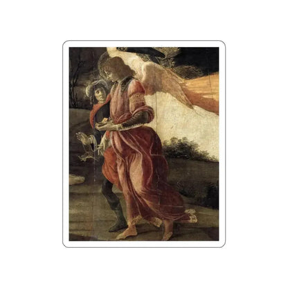 BOTTICELLI, Sandro - Holy Trinity (detail) (Artwork) STICKER Vinyl Die-Cut Decal - The Sticker Space