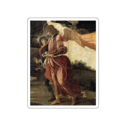 BOTTICELLI, Sandro - Holy Trinity (detail) (Artwork) STICKER Vinyl Die-Cut Decal - The Sticker Space
