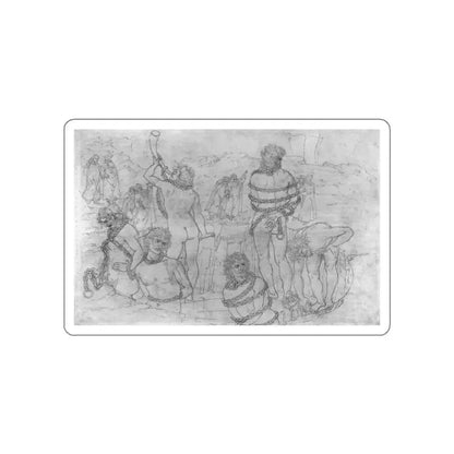 BOTTICELLI, Sandro - Inferno, Canto XXXI (Artwork) STICKER Vinyl Die-Cut Decal White Die-Cut 2 Inch - The Sticker Space
