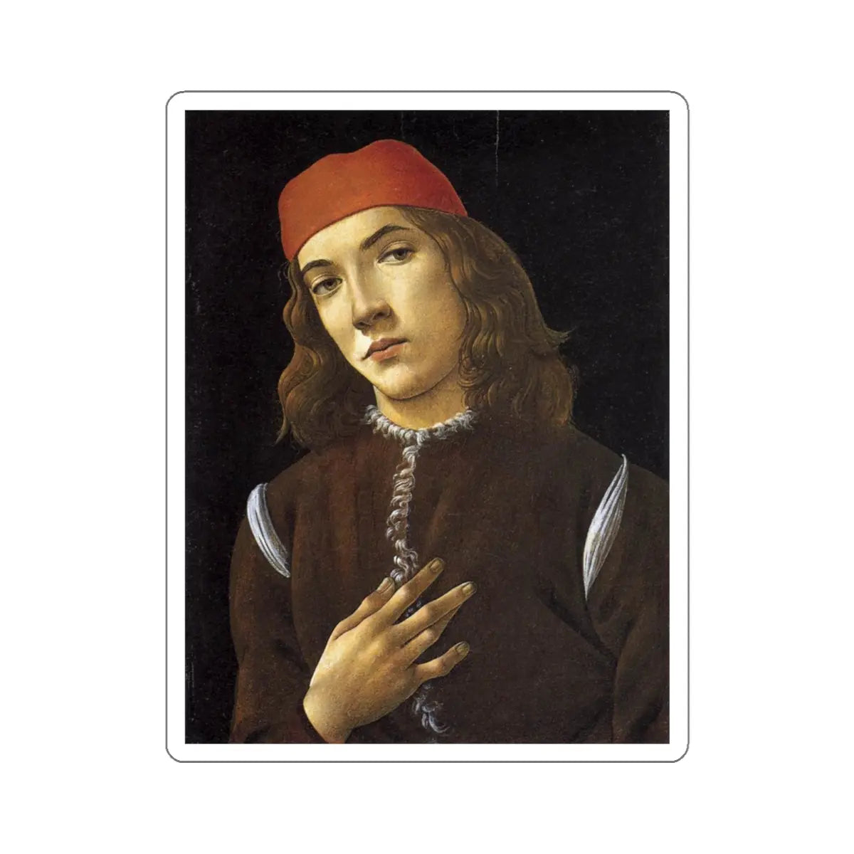 SKU:28520068929361511721 Sticker types:White Shape:Die-Cut Sizes:4" × 4"