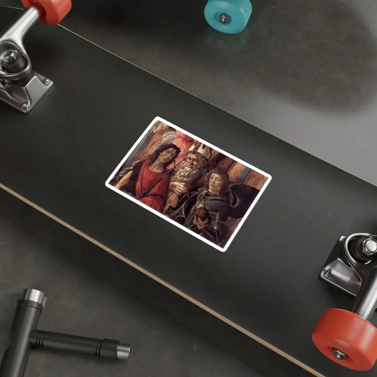 SKU:11627432881125764427 Sticker types:White Shape:Die-Cut Sizes:5" × 5"
