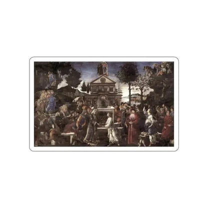 BOTTICELLI, Sandro - The Temptation of Christ (Artwork) STICKER Vinyl Die-Cut Decal - The Sticker Space