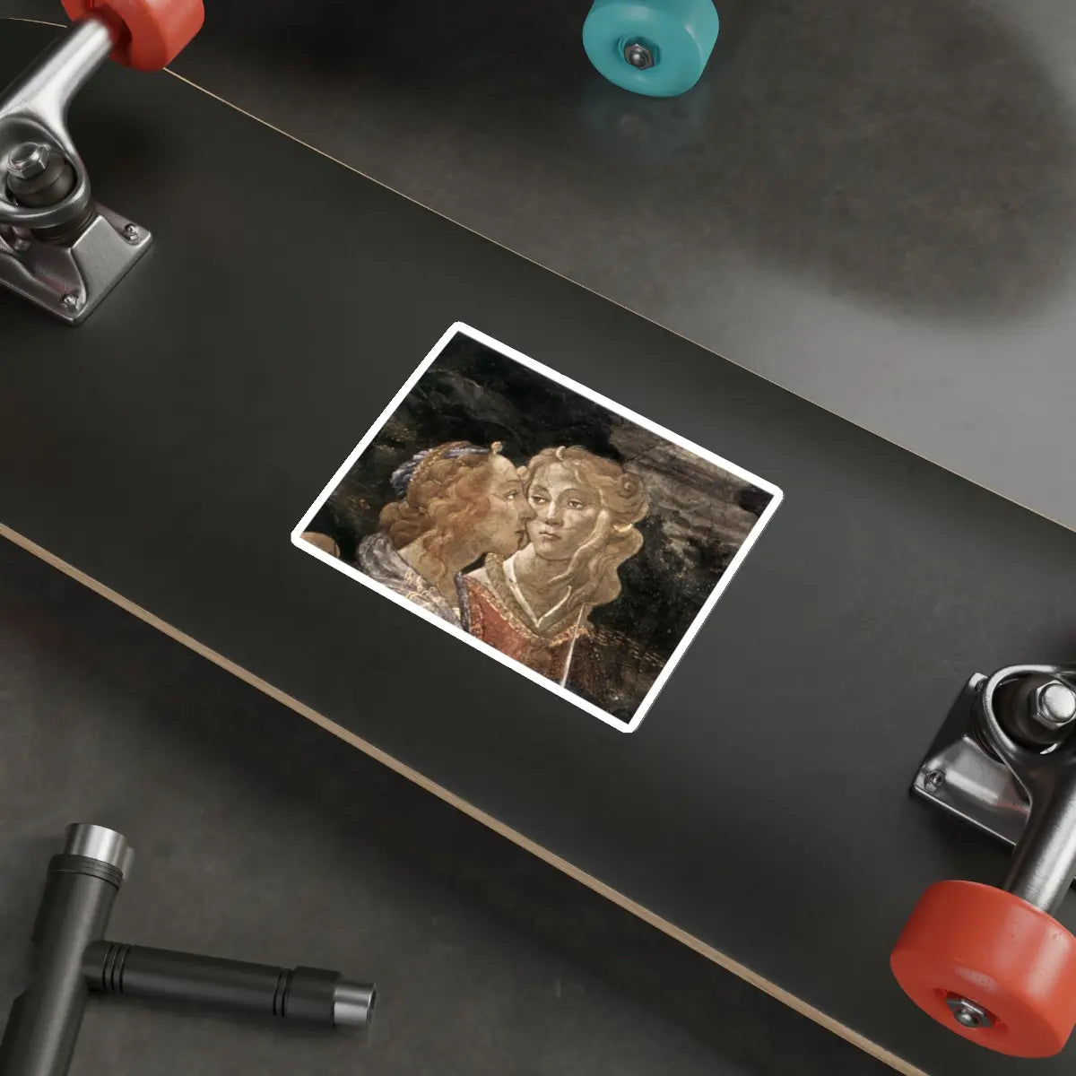 SKU:16827265415627648440 Sticker types:White Shape:Die-Cut Sizes:5" × 5"