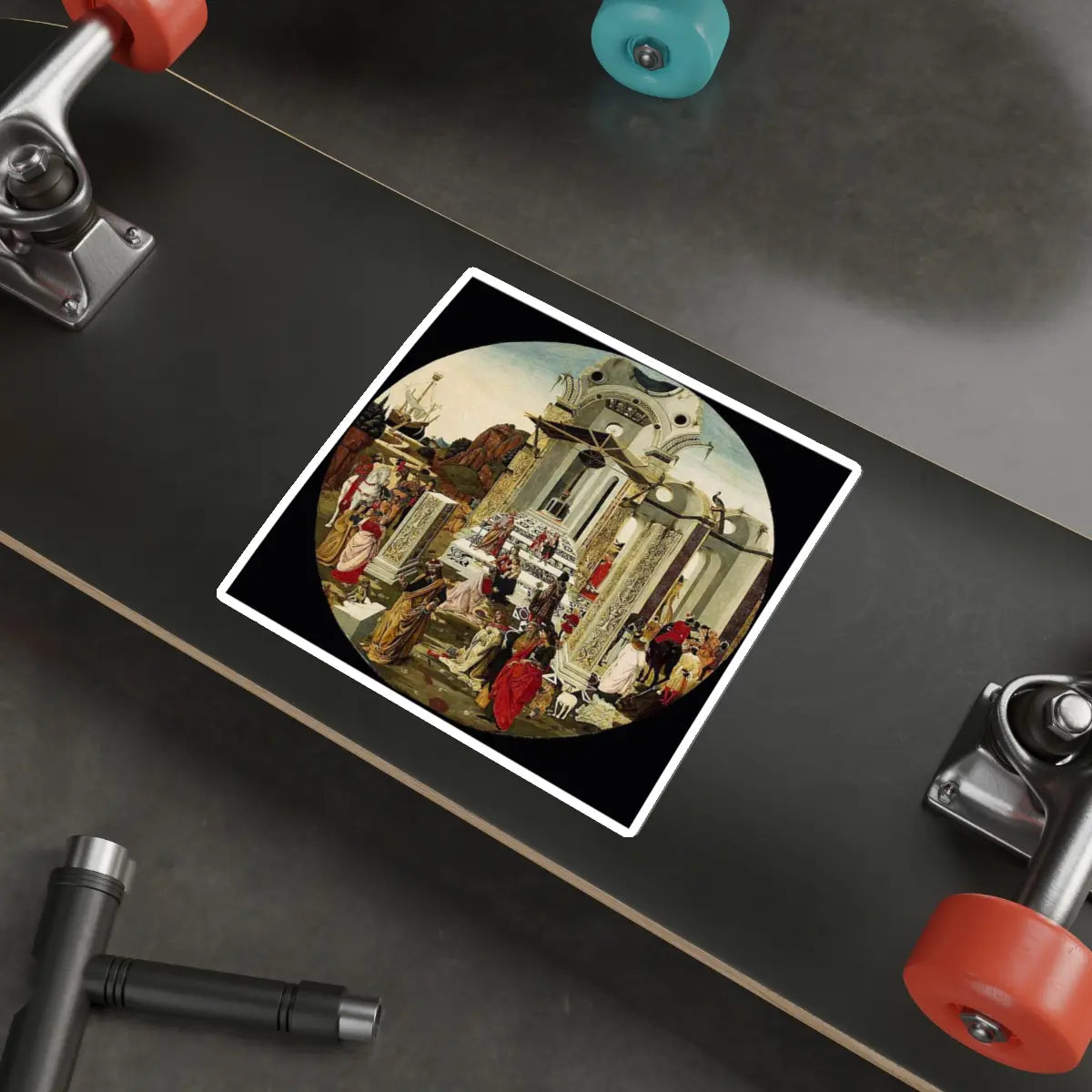 SKU:20267600944193897872 Sticker types:White Shape:Die-Cut Sizes:6" × 6"