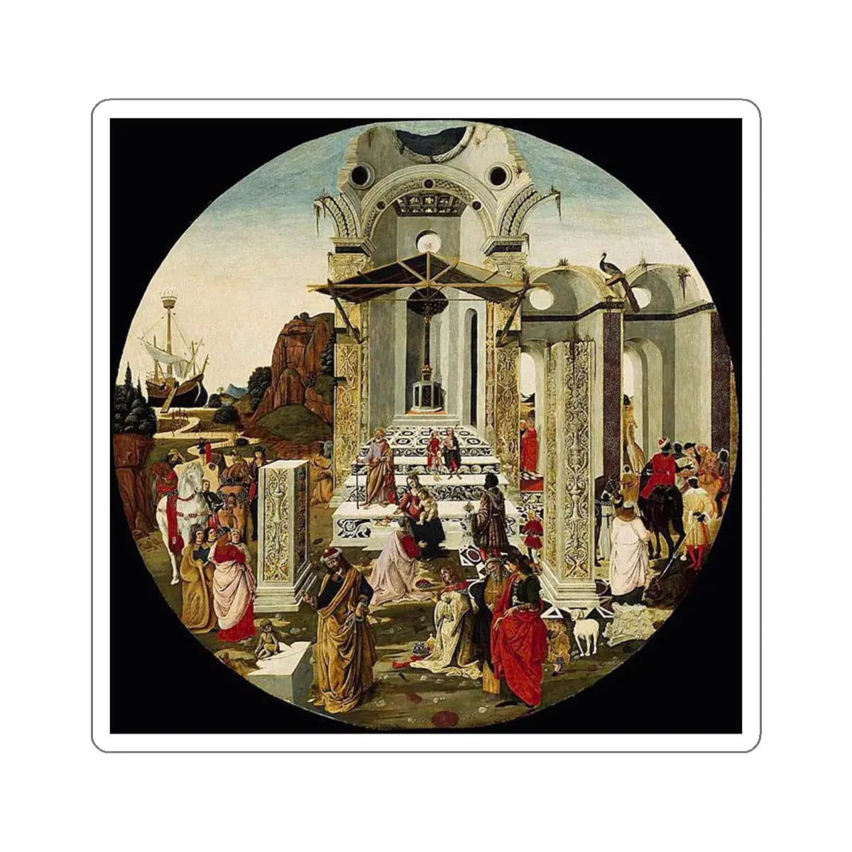 SKU:21821418922747768771 Sticker types:White Shape:Die-Cut Sizes:4" × 4"