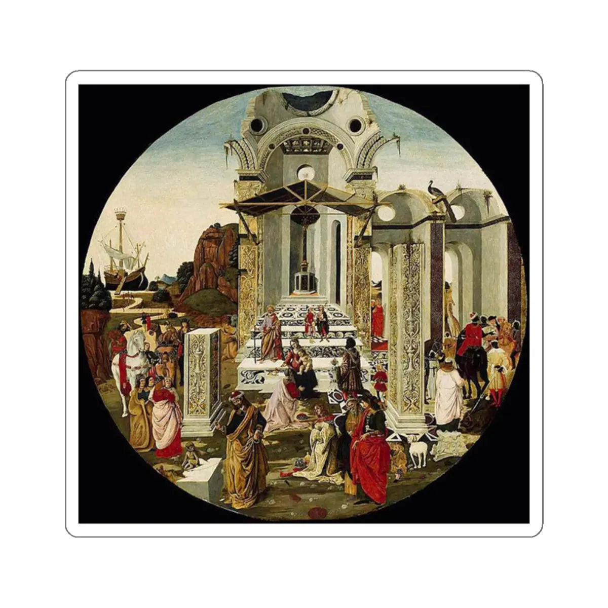 SKU:27889424876915759384 Sticker types:White Shape:Die-Cut Sizes:2" × 2"