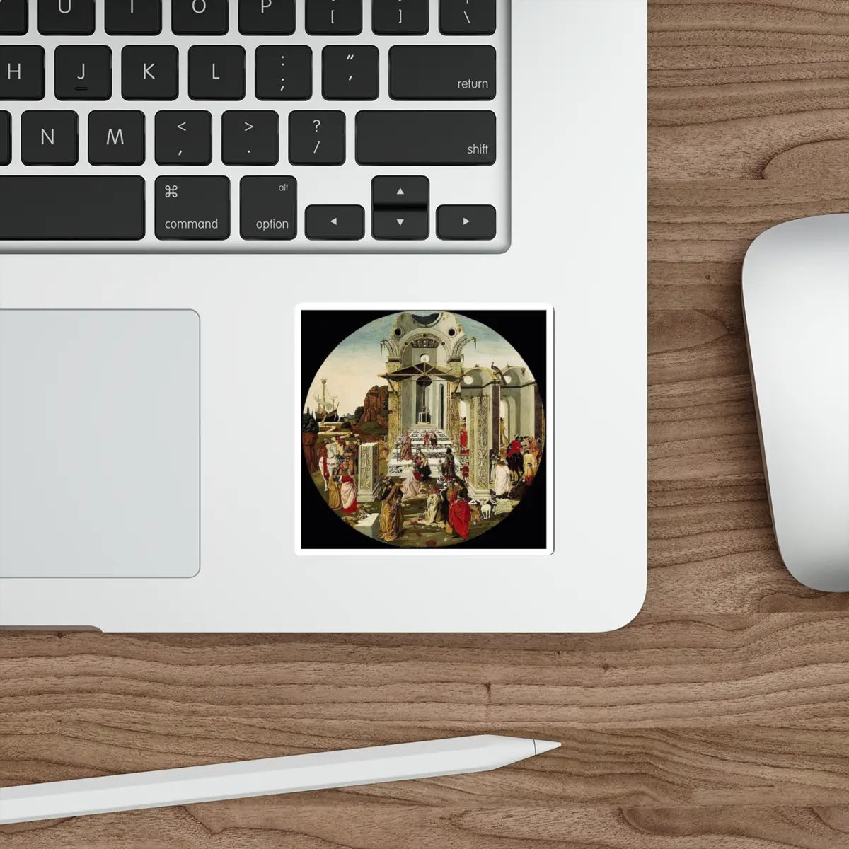 SKU:52368329318532337885 Sticker types:White Shape:Die-Cut Sizes:3" × 3"