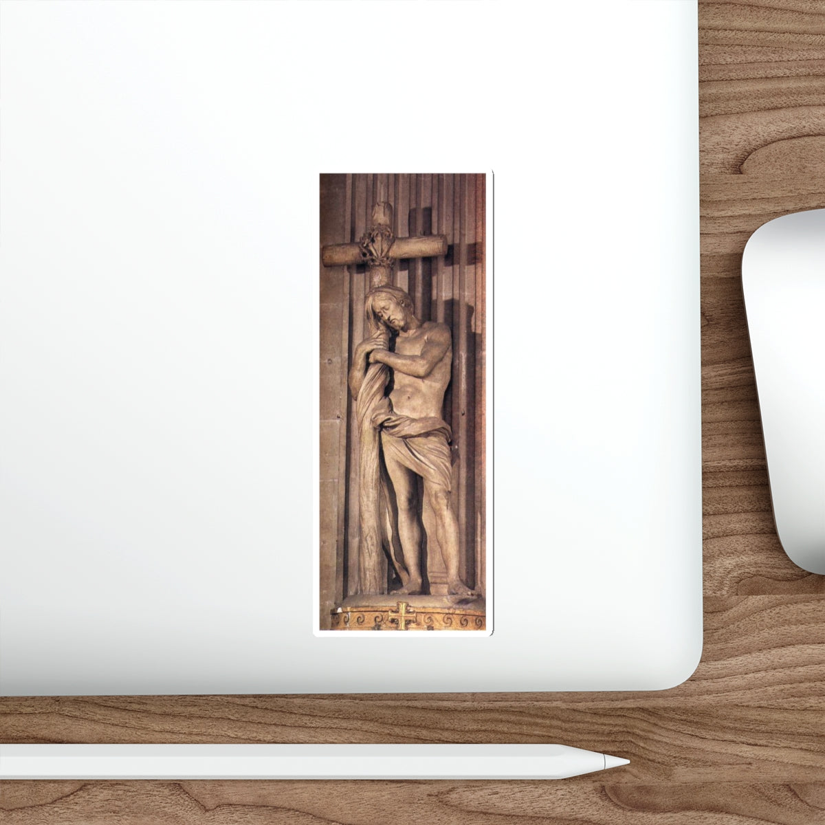 BOUCHARDON, Edme - Flagellation of Christ (Artwork) STICKER Vinyl Die-Cut Decal-The Sticker Space