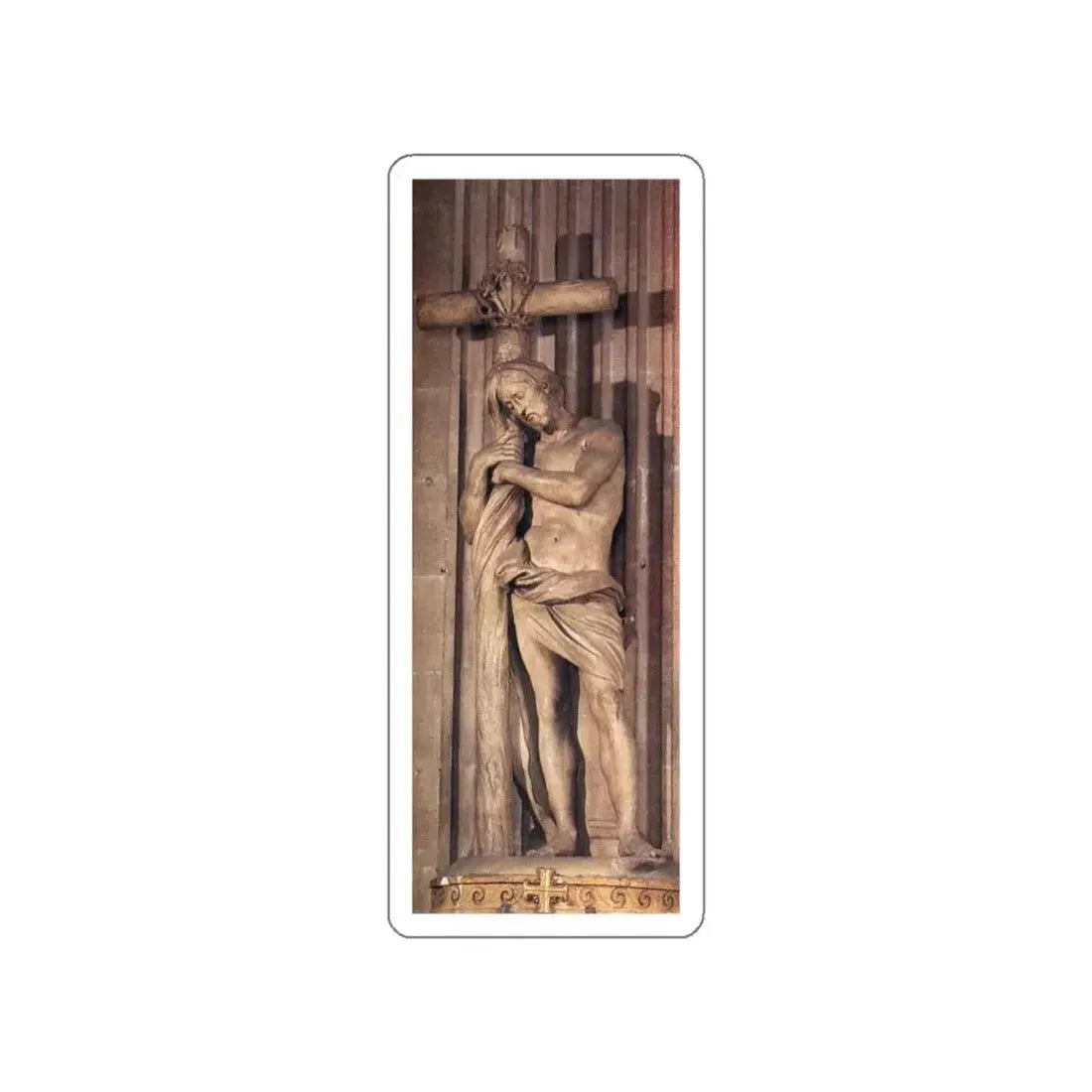 BOUCHARDON, Edme - Flagellation of Christ (Artwork) STICKER Vinyl Die-Cut Decal White Die-Cut 4 Inch - The Sticker Space