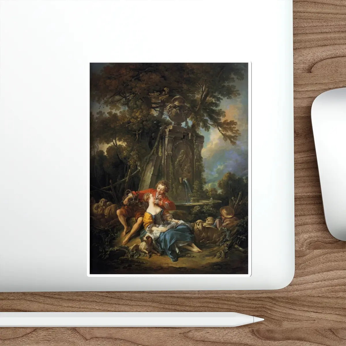 SKU:14908907038638242659 Sticker types:White Shape:Die-Cut Sizes:6" × 6"