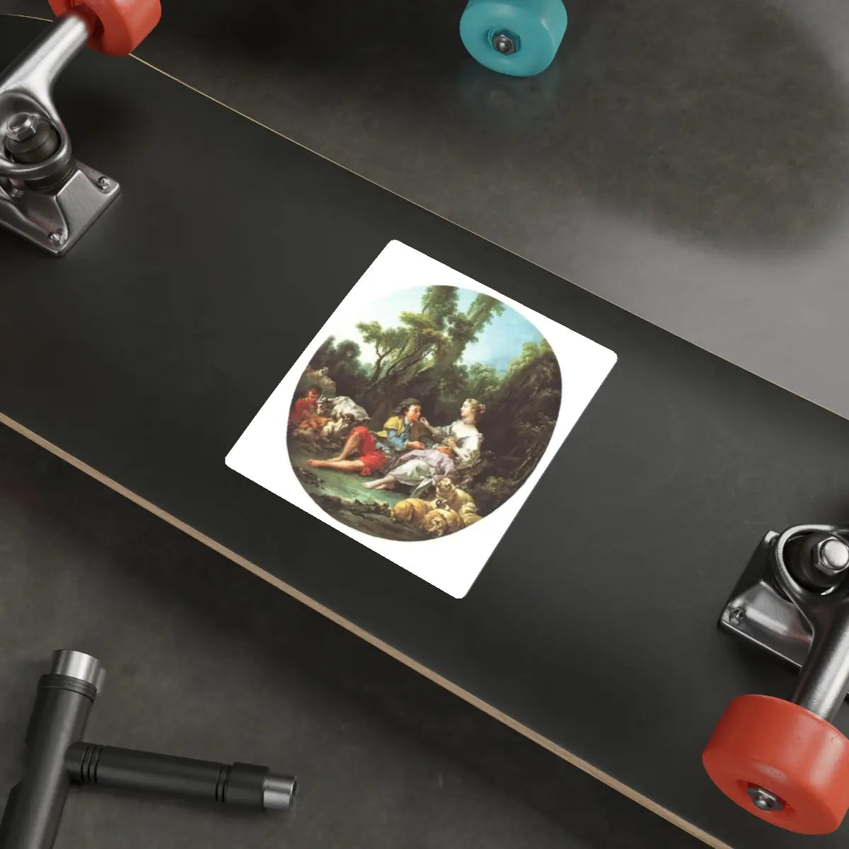 SKU:20926079633114185642 Sticker types:White Shape:Die-Cut Sizes:5" × 5"