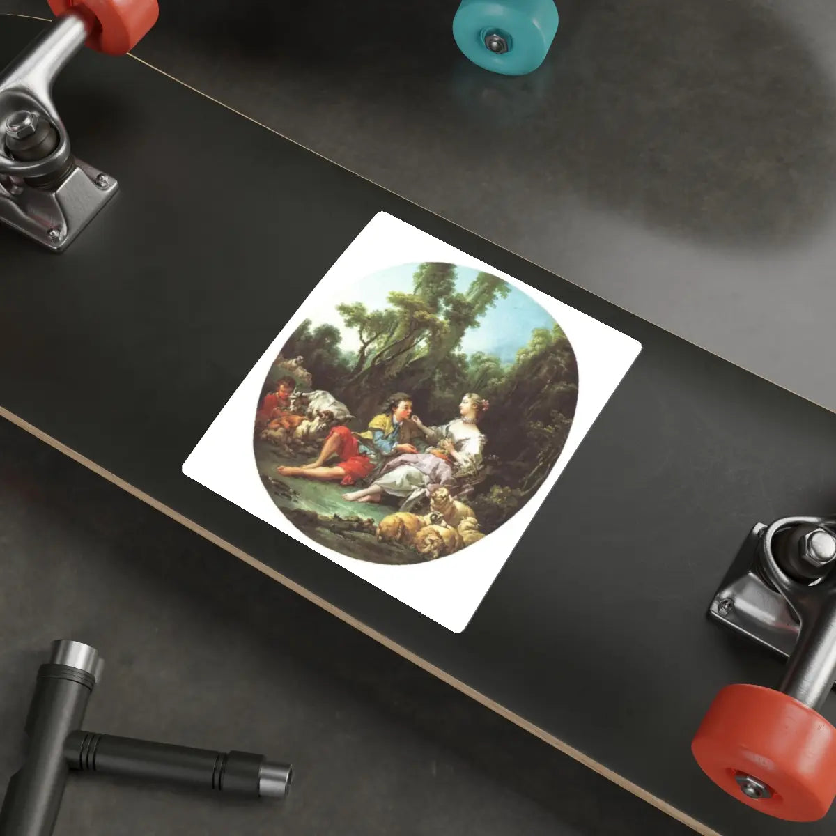 SKU:31962213945561310497 Sticker types:White Shape:Die-Cut Sizes:6" × 6"