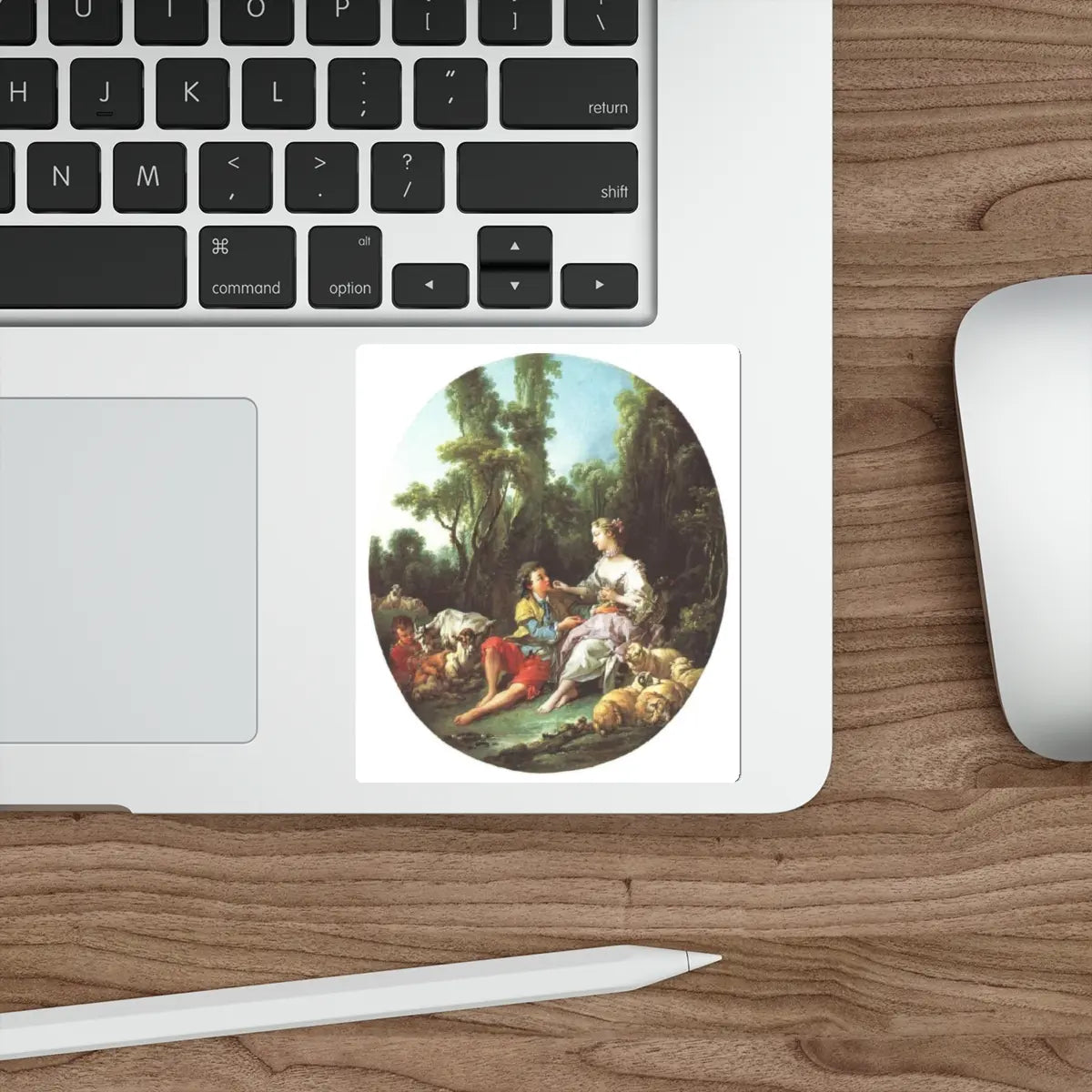 SKU:67580564293919075449 Sticker types:White Shape:Die-Cut Sizes:4" × 4"