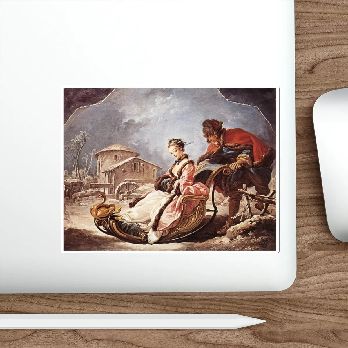 SKU:21170544151241338981 Sticker types:White Shape:Die-Cut Sizes:6" × 6"