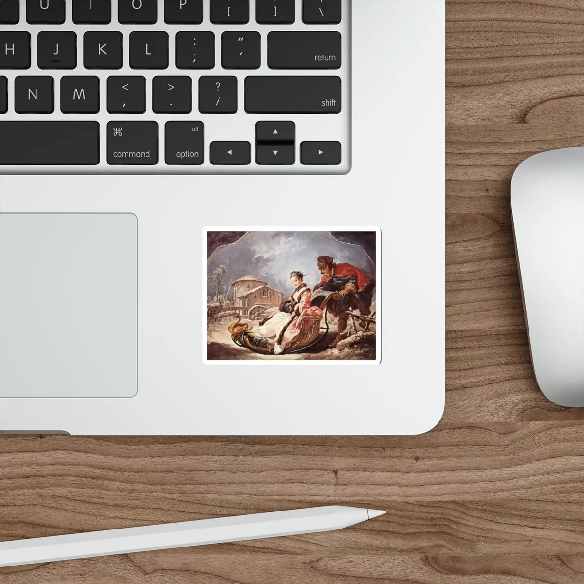 SKU:33618641773106971124 Sticker types:White Shape:Die-Cut Sizes:3" × 3"