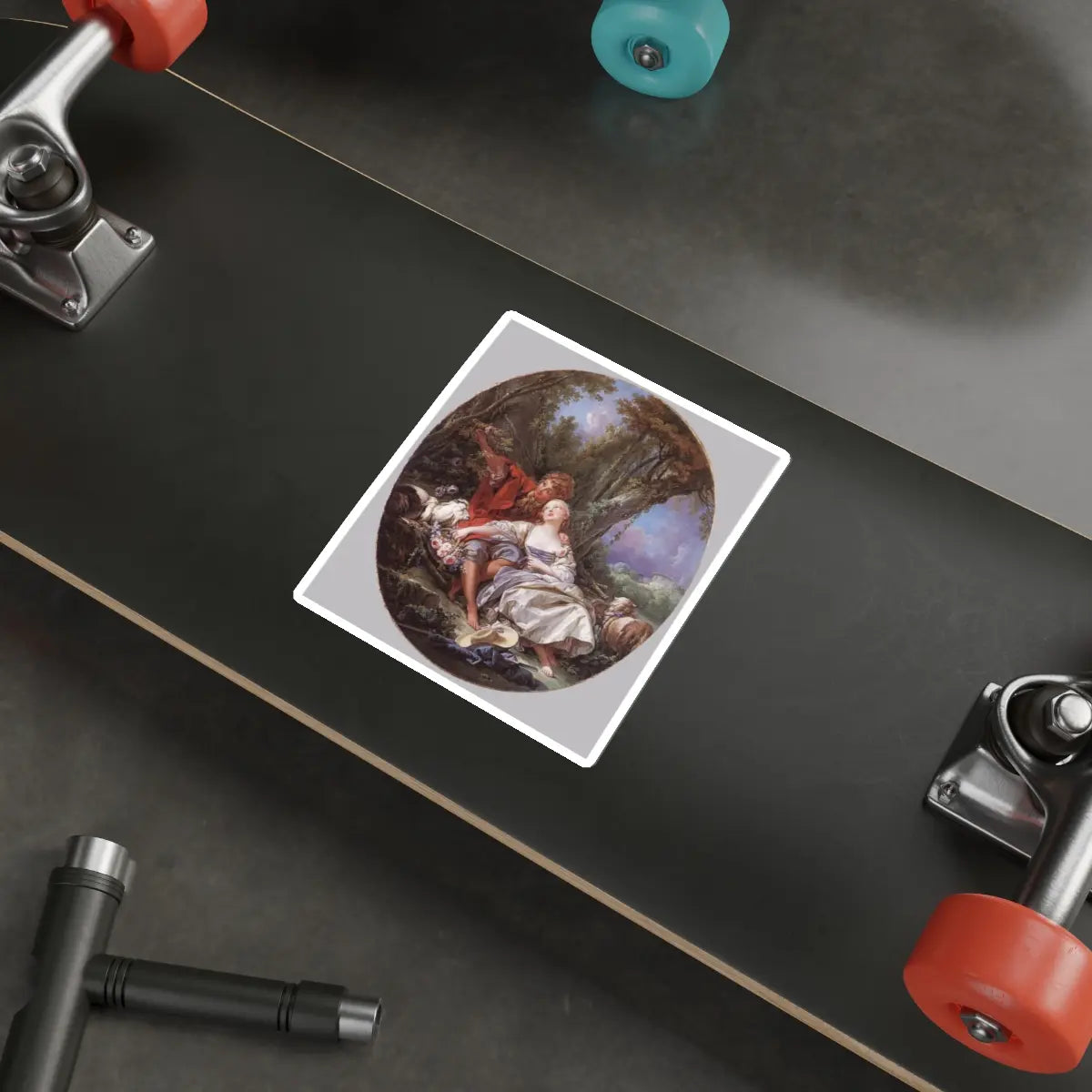 SKU:17725803472144324840 Sticker types:White Shape:Die-Cut Sizes:5" × 5"