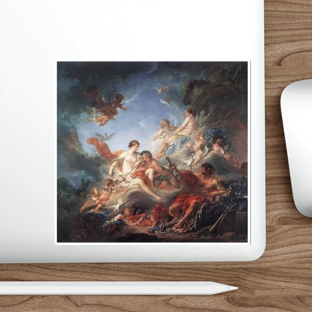 SKU:12303386485706961794 Sticker types:White Shape:Die-Cut Sizes:6" × 6"