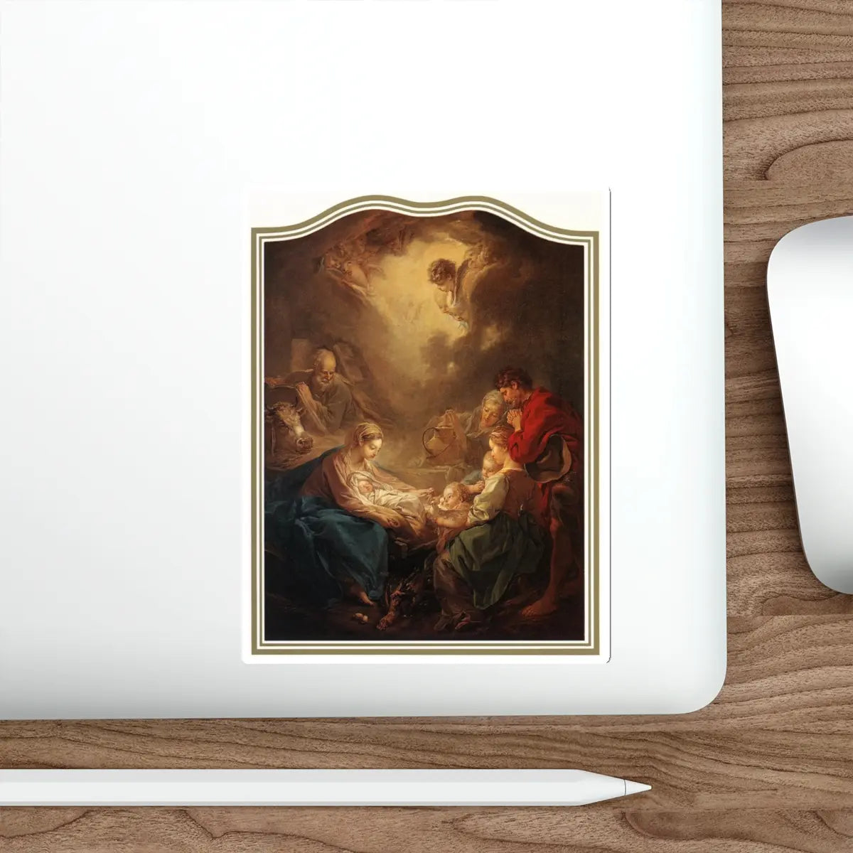 SKU:71811334398232507516 Sticker types:White Shape:Die-Cut Sizes:5" × 5"