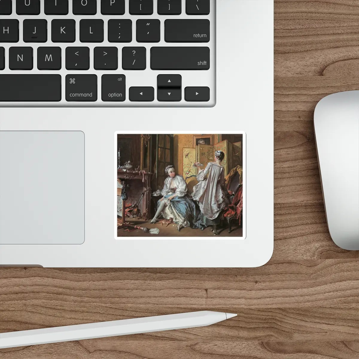 SKU:16140366885226462433 Sticker types:White Shape:Die-Cut Sizes:4" × 4"