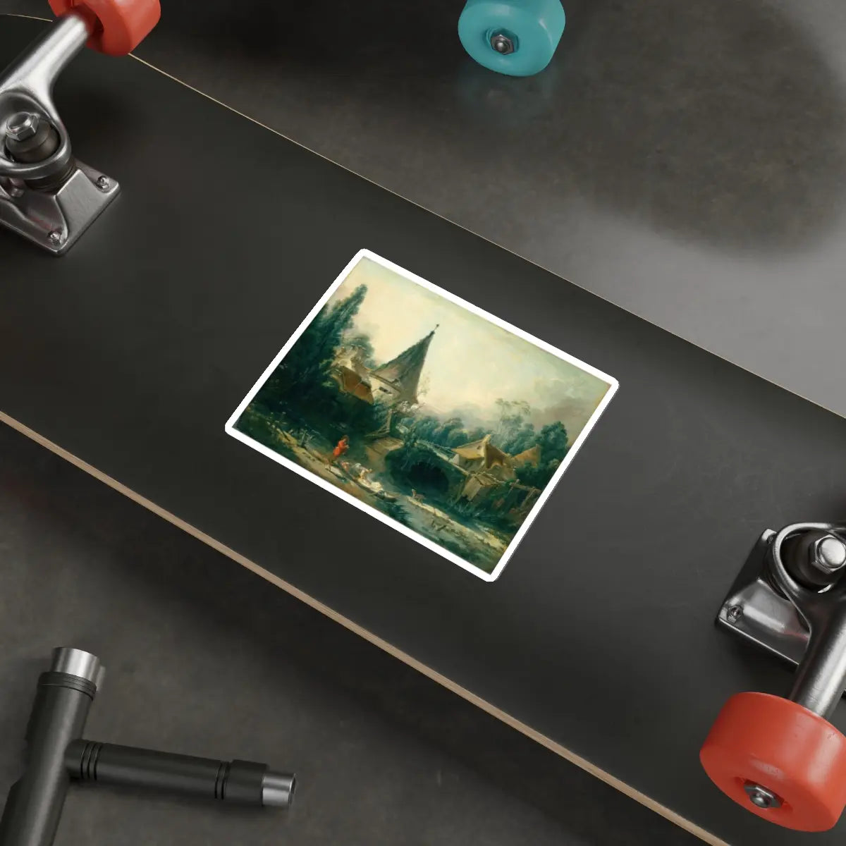SKU:23196483260974609498 Sticker types:White Shape:Die-Cut Sizes:5" × 5"