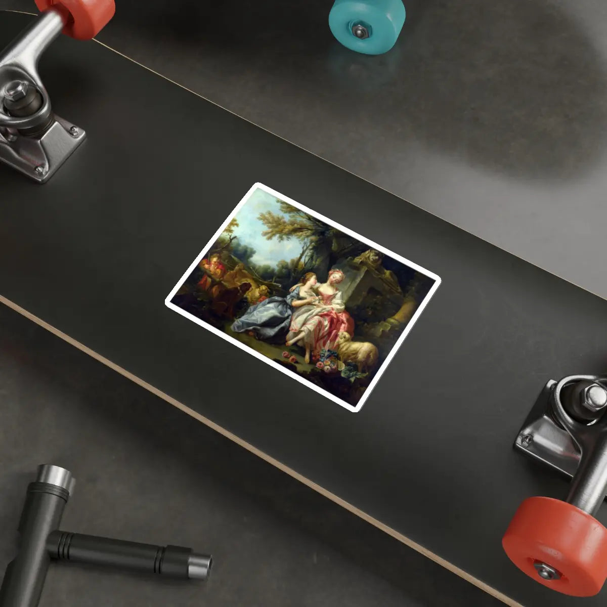 SKU:31944409205215495205 Sticker types:White Shape:Die-Cut Sizes:5" × 5"