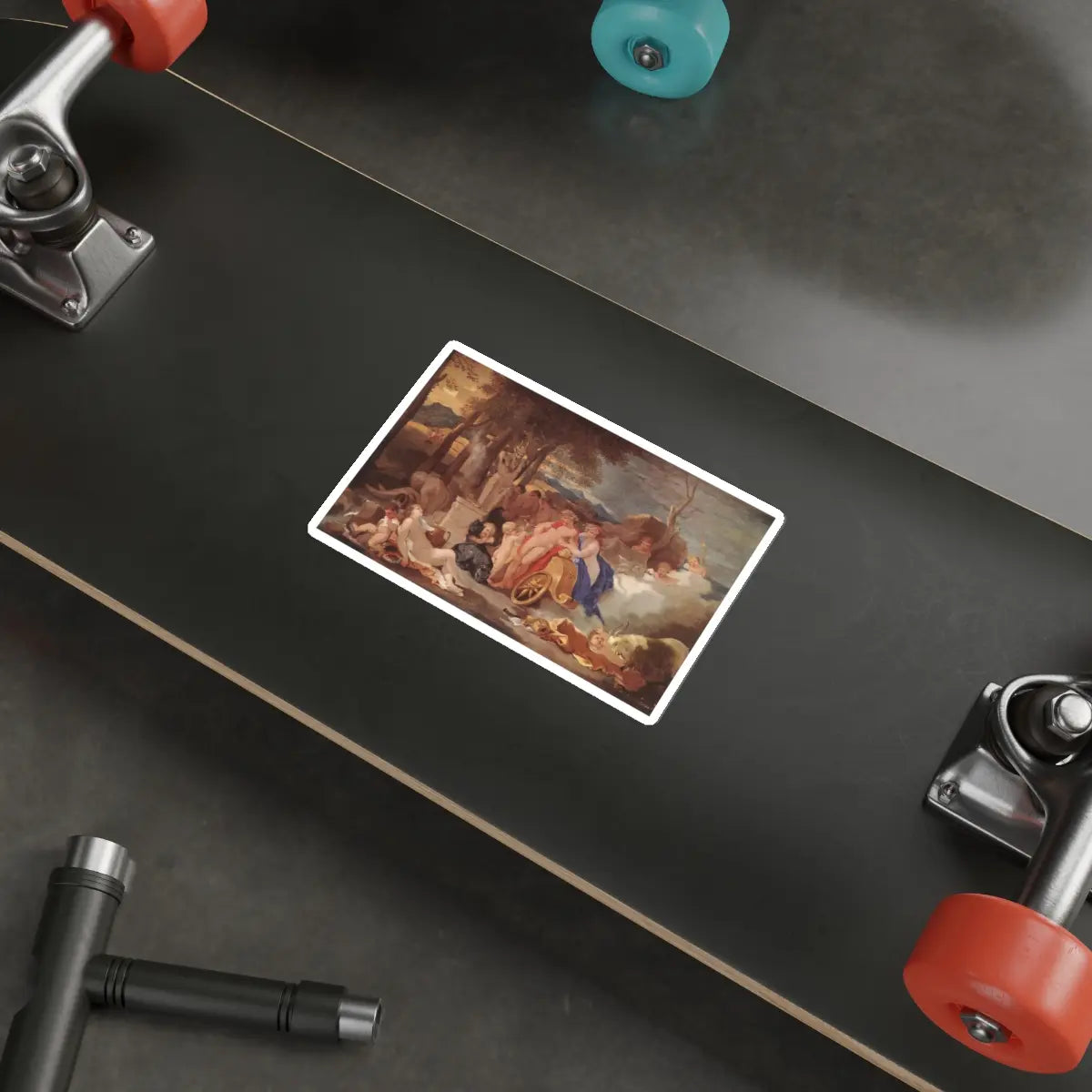SKU:22919015193706909372 Sticker types:White Shape:Die-Cut Sizes:5" × 5"
