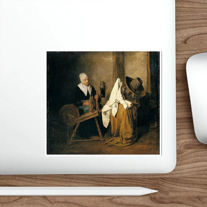 SKU:33514570829367767740 Sticker types:White Shape:Die-Cut Sizes:5" × 5"