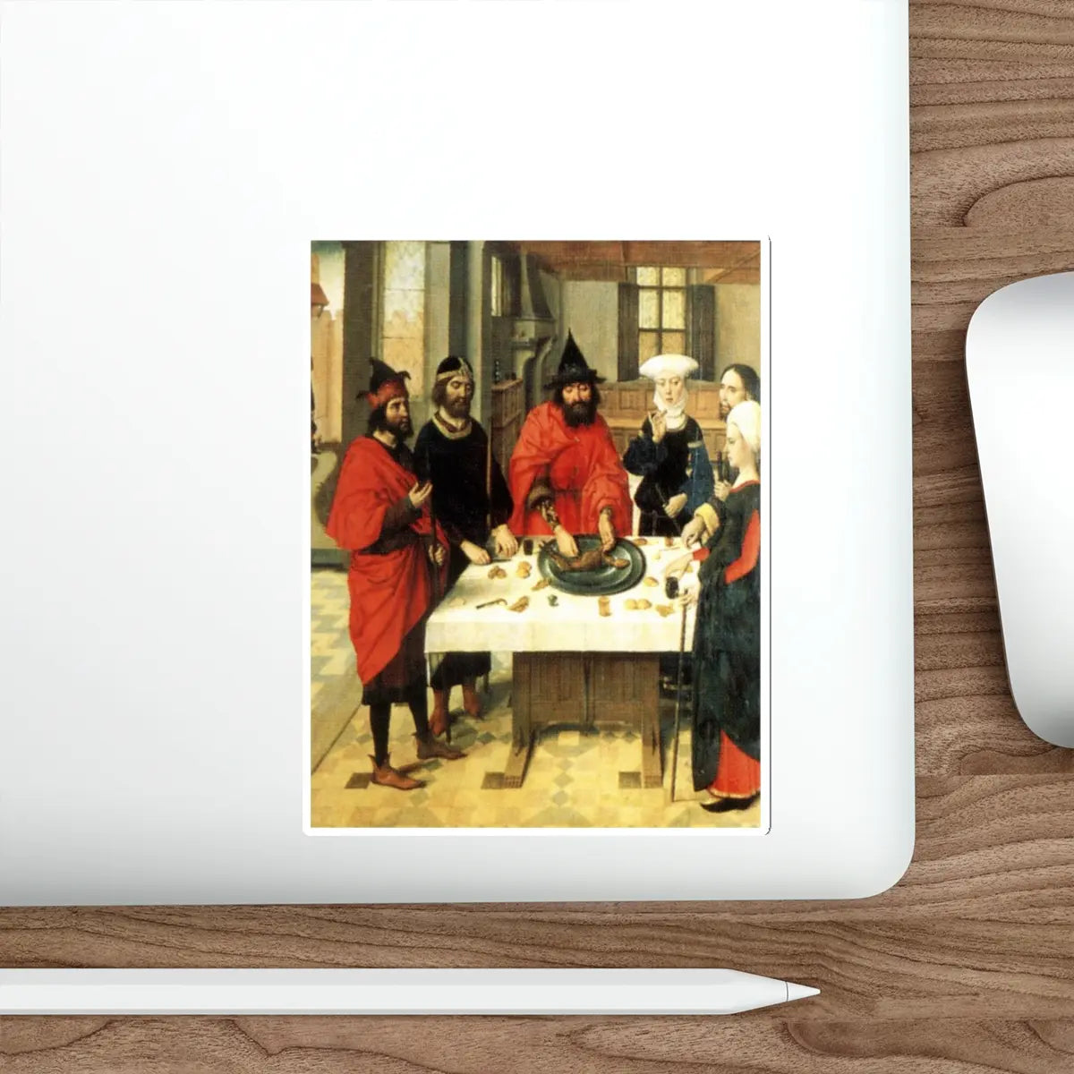 SKU:30524768933395995348 Sticker types:White Shape:Die-Cut Sizes:5" × 5"