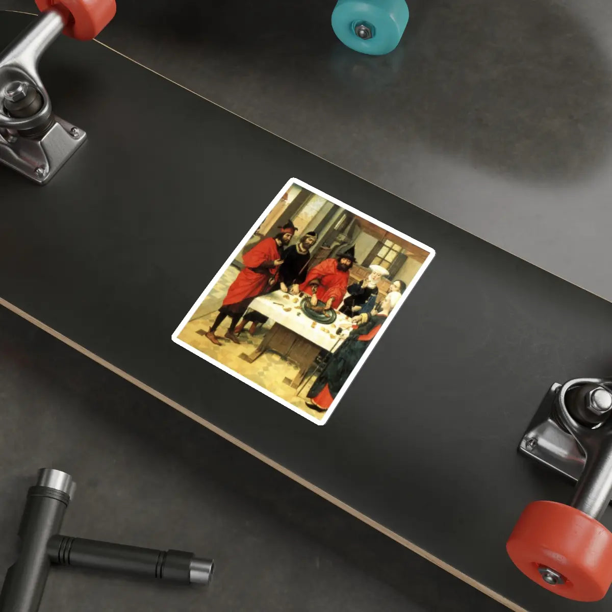 SKU:30524768933395995348 Sticker types:White Shape:Die-Cut Sizes:5" × 5"