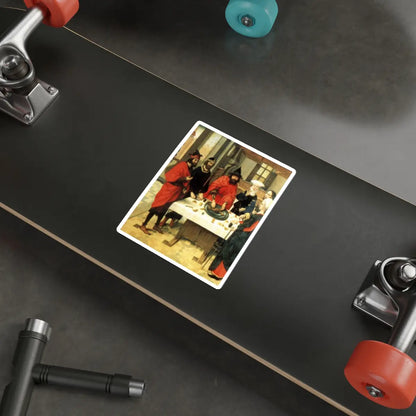 SKU:30524768933395995348 Sticker types:White Shape:Die-Cut Sizes:5" × 5"