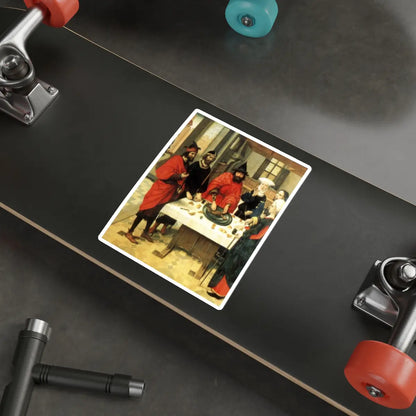 SKU:88511206585514008444 Sticker types:White Shape:Die-Cut Sizes:6" × 6"