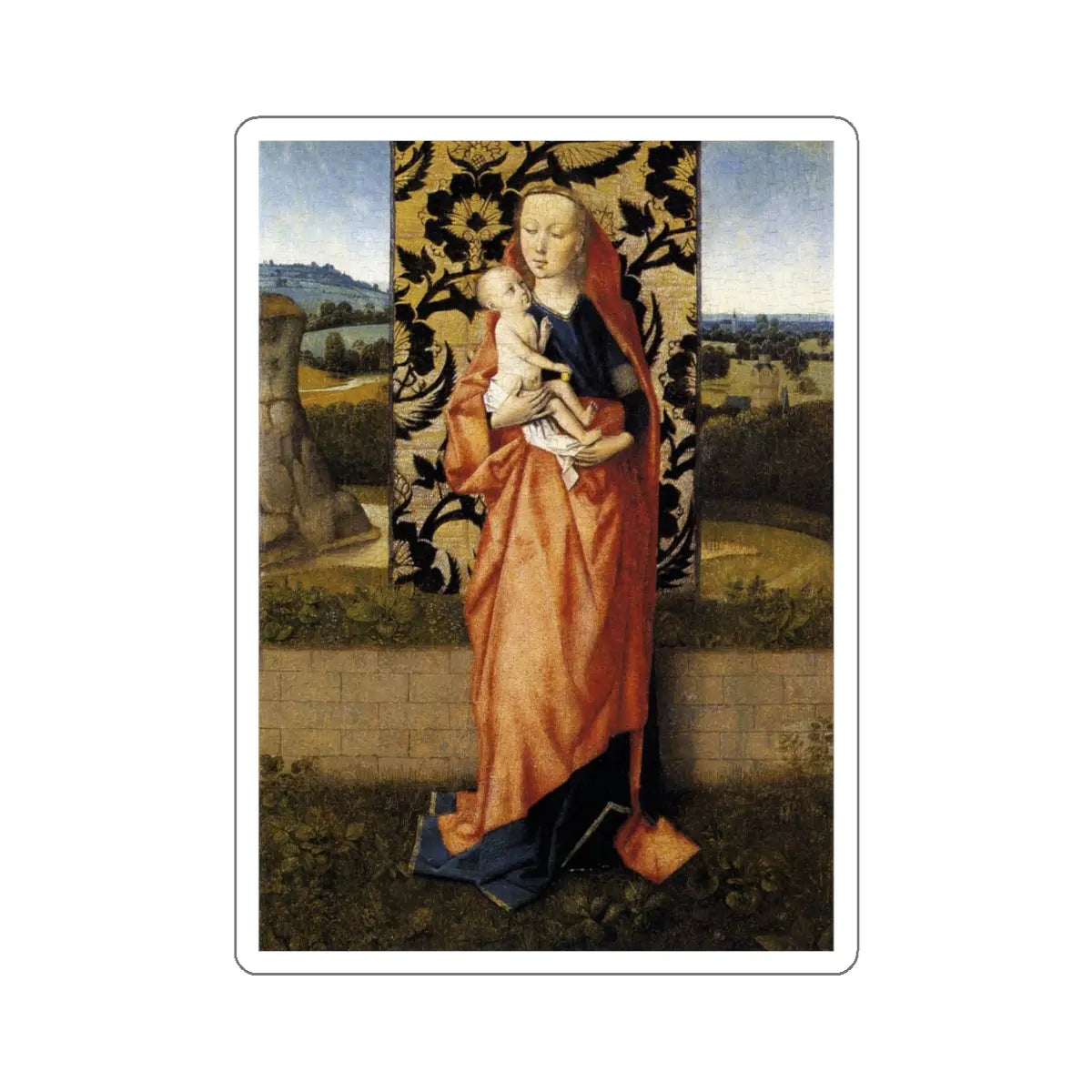 SKU:16241550852231536242 Sticker types:White Shape:Die-Cut Sizes:4" × 4"