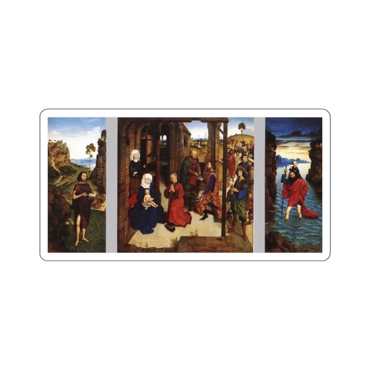 SKU:16818981797914970126 Sticker types:White Shape:Die-Cut Sizes:2" × 2"
