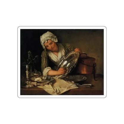 BOUYS, Andre - La Recureuse (Artwork) STICKER Vinyl Die-Cut Decal - The Sticker Space