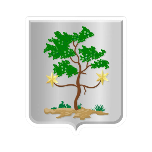 Bovenkarspel wapen (Netherlands) (Coat of Arms) STICKER Vinyl Kiss-Cut Decal 2 Inch White - The Sticker Space