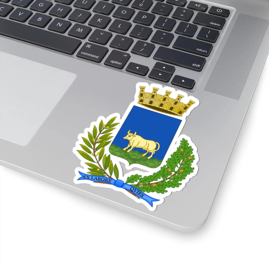 Boves-Stemma (Italy) (Coat of Arms) STICKER Vinyl Kiss-Cut Decal - The Sticker Space