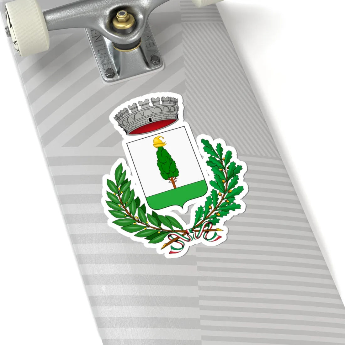 Bovezzo-Stemma (Italy) (Coat of Arms) STICKER Vinyl Kiss-Cut Decal - The Sticker Space