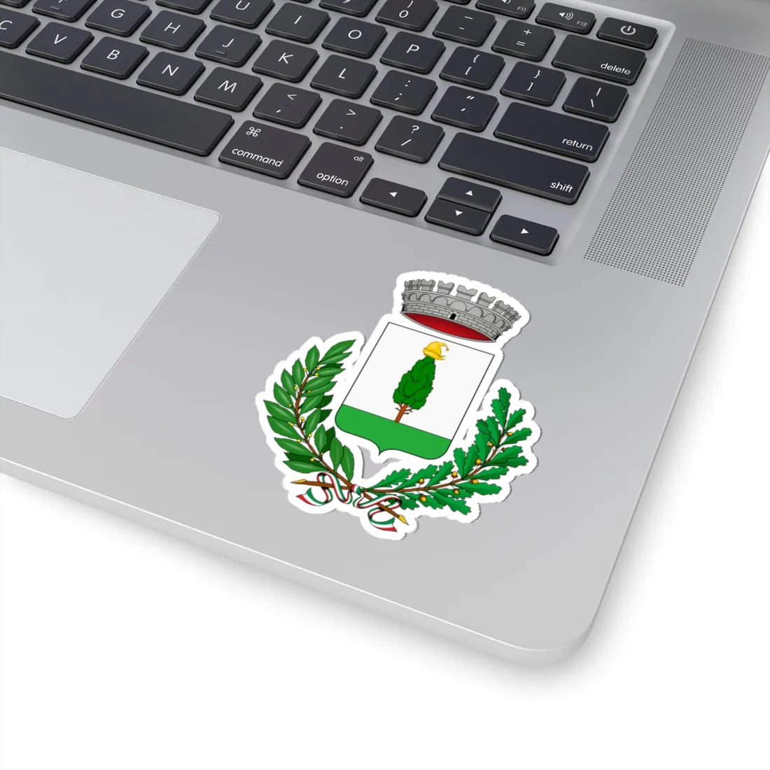 Bovezzo-Stemma (Italy) (Coat of Arms) STICKER Vinyl Kiss-Cut Decal - The Sticker Space