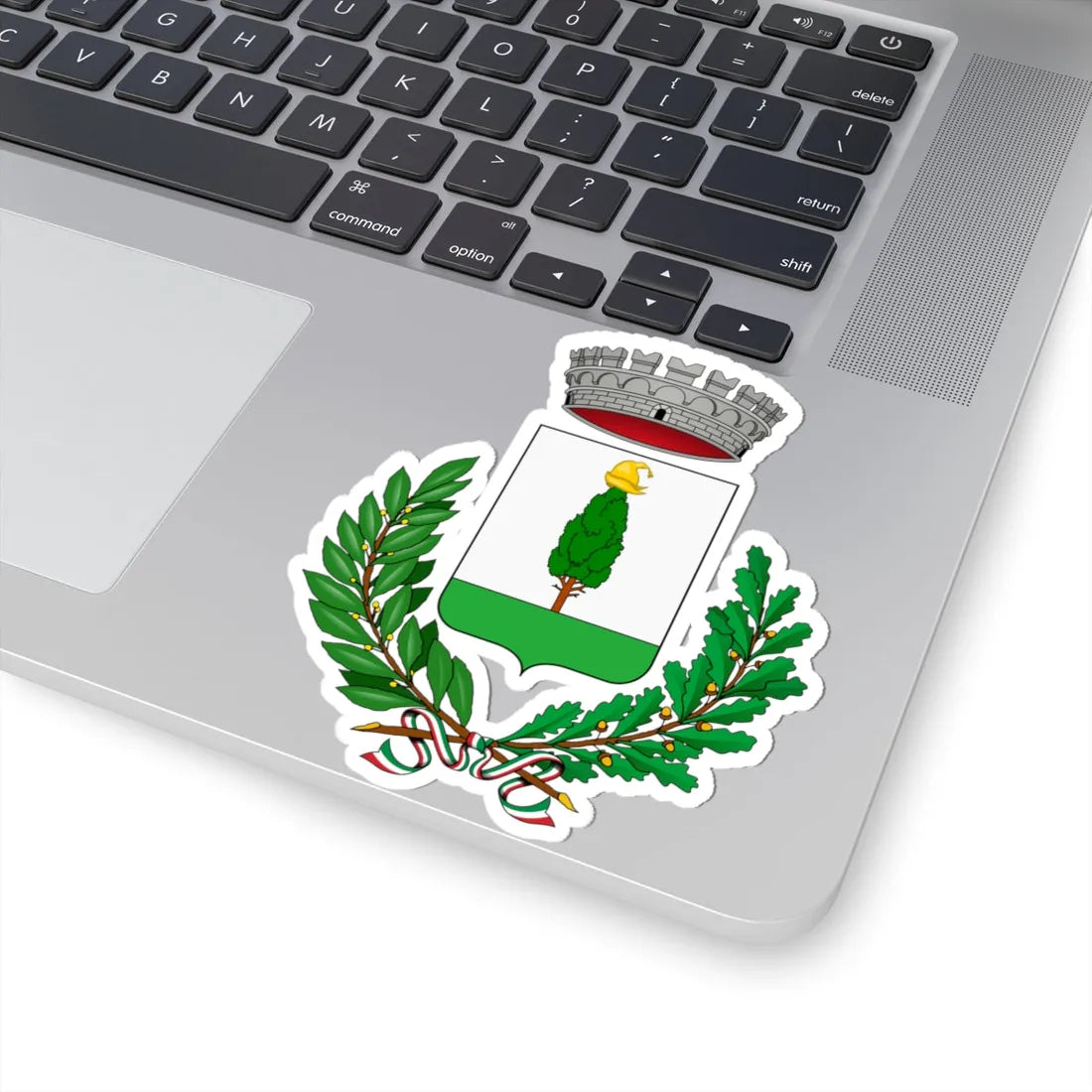 Bovezzo-Stemma (Italy) (Coat of Arms) STICKER Vinyl Kiss-Cut Decal - The Sticker Space