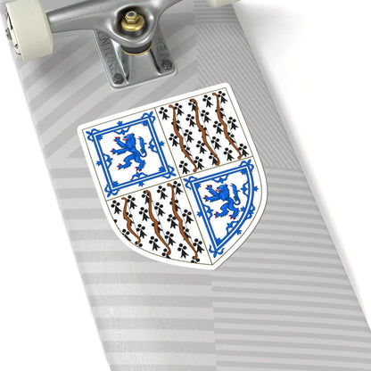 Bowes-Lyon Arms (Scotland) (Coat of Arms) STICKER Vinyl Kiss-Cut Decal - The Sticker Space