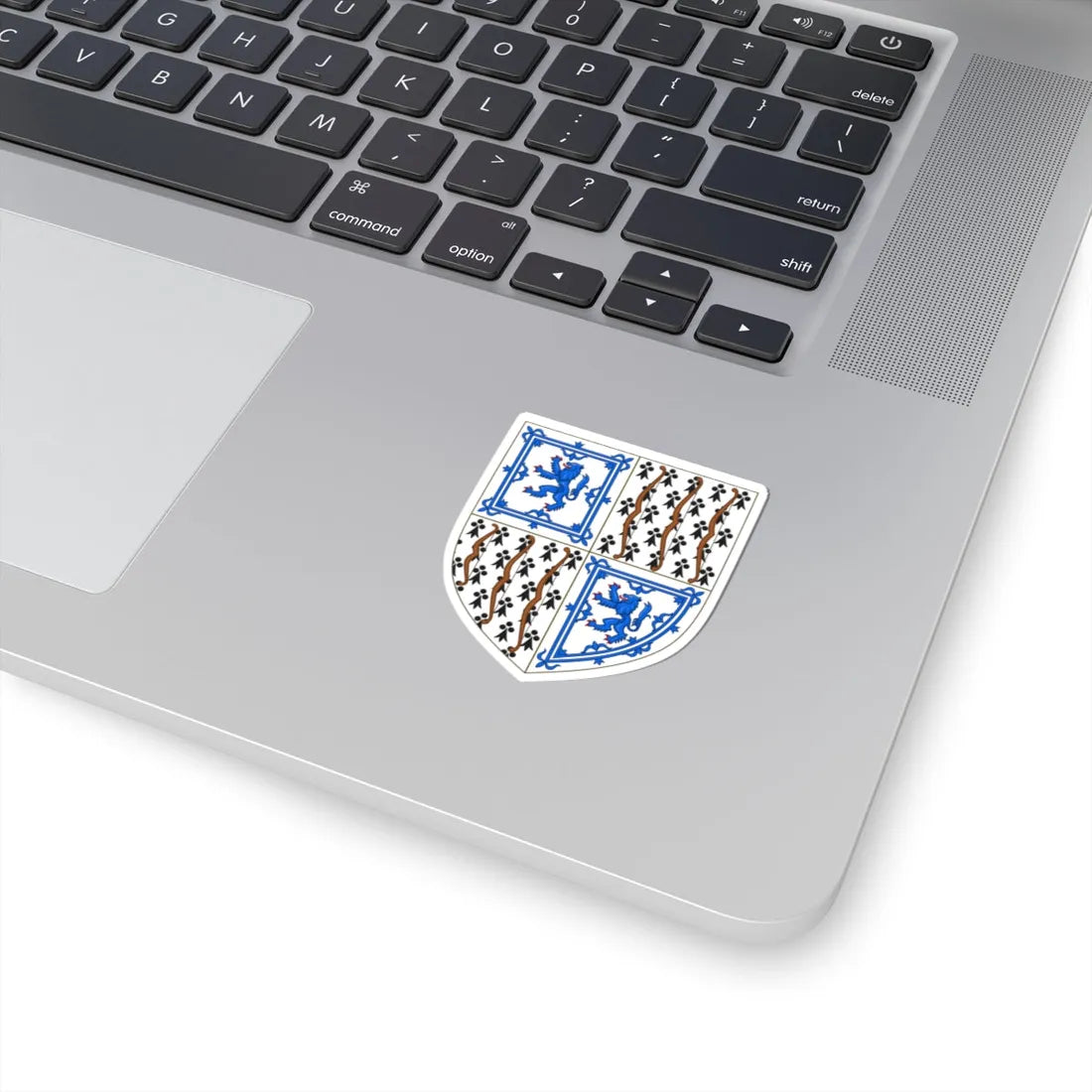 Bowes-Lyon Arms (Scotland) (Coat of Arms) STICKER Vinyl Kiss-Cut Decal - The Sticker Space
