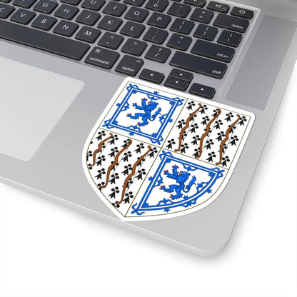 Bowes-Lyon Arms (Scotland) (Coat of Arms) STICKER Vinyl Kiss-Cut Decal - The Sticker Space