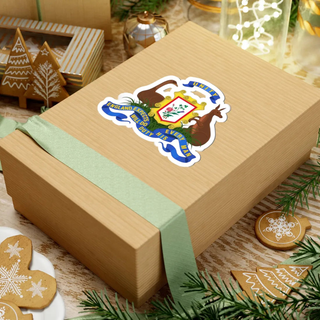 Bowman Coat of Arms (Australia) (Coat of Arms) STICKER Vinyl Kiss-Cut Decal - The Sticker Space