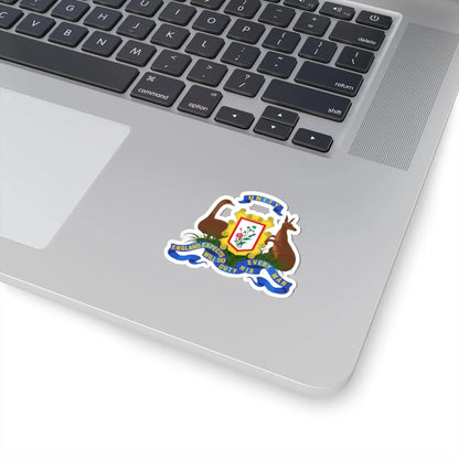 Bowman Coat of Arms (Australia) (Coat of Arms) STICKER Vinyl Kiss-Cut Decal - The Sticker Space