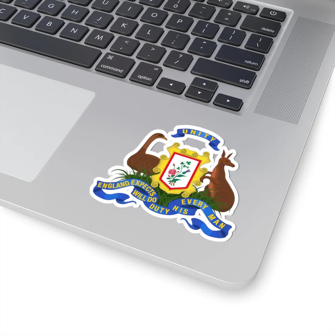 Bowman Coat of Arms (Australia) (Coat of Arms) STICKER Vinyl Kiss-Cut Decal - The Sticker Space