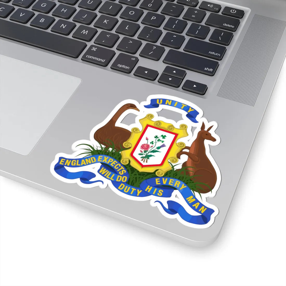 Bowman Coat of Arms (Australia) (Coat of Arms) STICKER Vinyl Kiss-Cut Decal - The Sticker Space