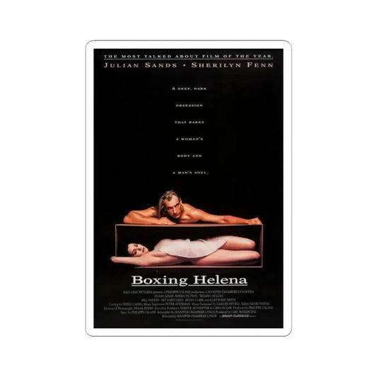 Boxing Helena 1993 Movie Poster - STICKER Vinyl Kiss-Cut Decal 2 Inch White - The Sticker Space