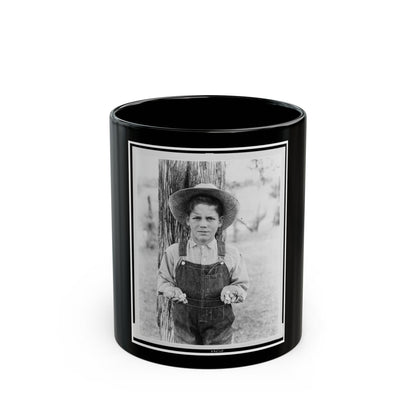 Boy Holding Union And Confederate Bullets, Perryville Battlefield, Perryville, Boyle County, Kentucky (U.S. Civil War) Black Coffee Mug